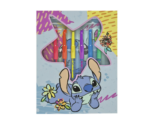 Sada fixiek s motívom Lilo & Stitch v dekoratívnom balení.