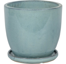 Keramický kvetináč s podšálkou