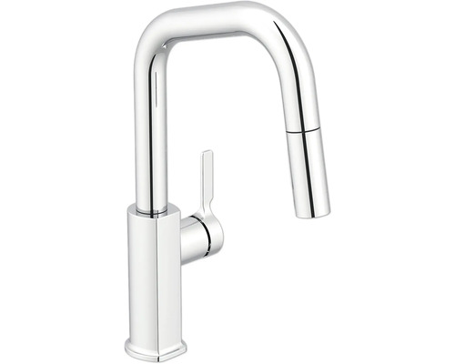 Batéria drezová KEO NITI chróm Kuchynská batéria s vysokým výtokom a výsuvnou sprchou