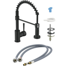 Kuchynská batéria s hadicou a montážnym príslušenstvom