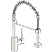 Kuchynská batéria s flexibilným výtokom a pákovou batériou