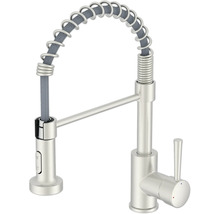 Kuchynská batéria so špirálovou pružinou a výsuvnou sprchou