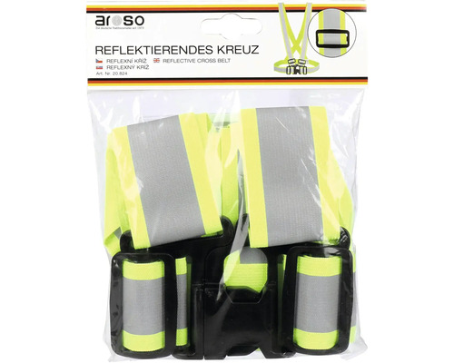 Reflexný kríž pre zvýšenie viditeľnosti