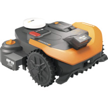 Logo Worx Robotická kosačka na trávu pre záhradu