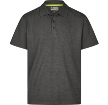 Sivé polokošele Hammer Workwear s gombíkovou légou