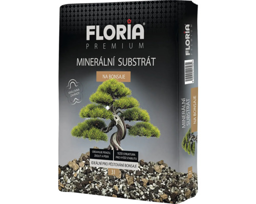 Floria Premium Minerálny substrát pre bonsaje, 3 litre