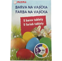 Súprava farieb na vajcia s farebnými tabletami od Metma