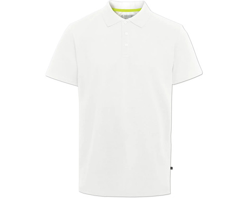 Biele tričko polo s krátkym rukávom