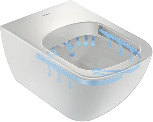 Závesné hlboké splachovacie WC s vodným systémom