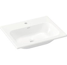 Keramické umývadlo s otvorom pre batériu a prepadom