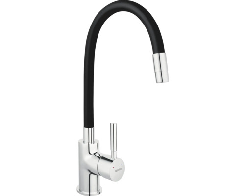 Kuchynská batéria s flexibilným výtokom