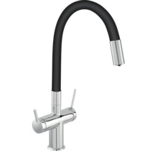 Kuchynská batéria s flexibilným výtokom