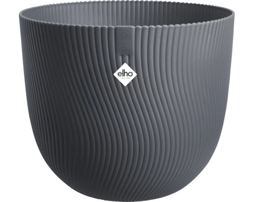Rebrovaný kvetináč s logom Elho