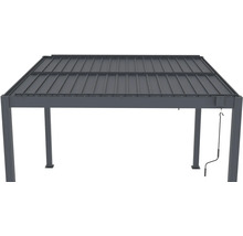 Pergola s lamelovou strechou