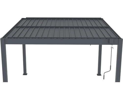 Pergola s lamelovou strechou