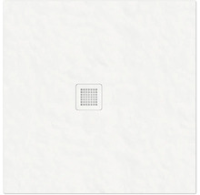 Štvorcová sprchová vanička s odtokom