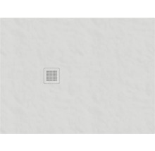 Sprchová vanička so štvorcovým odtokom