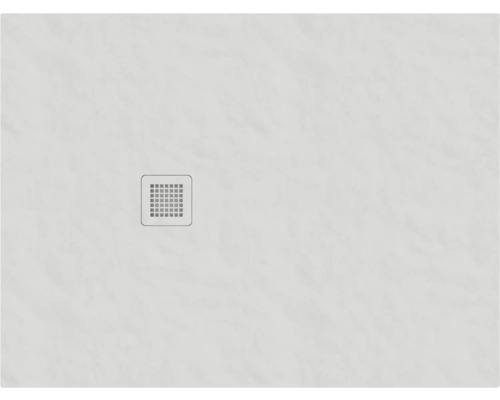 Sprchová vanička so štvorcovým odtokom