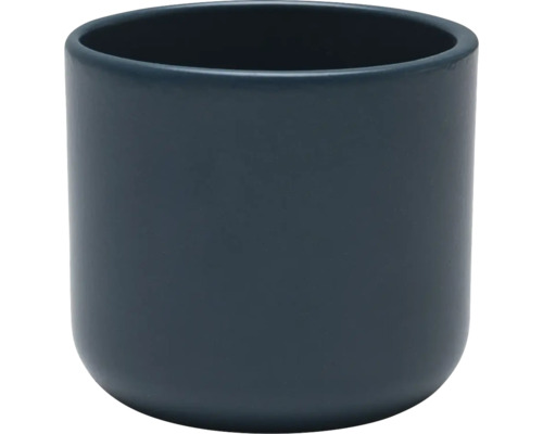 Valcový kvetináč z keramiky