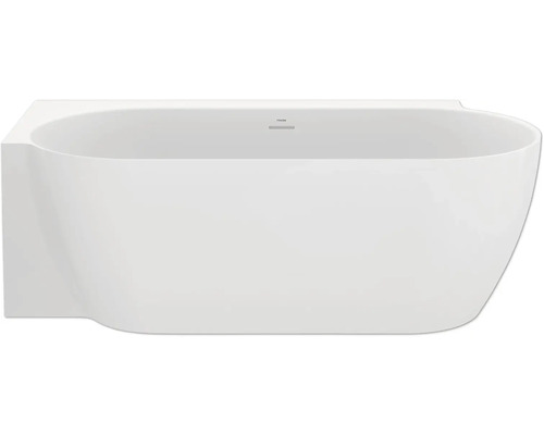 Voľne stojaca vaňa s obdĺžnikovým tvarom.