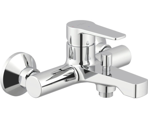 Lesklá chrómová vaňová batéria