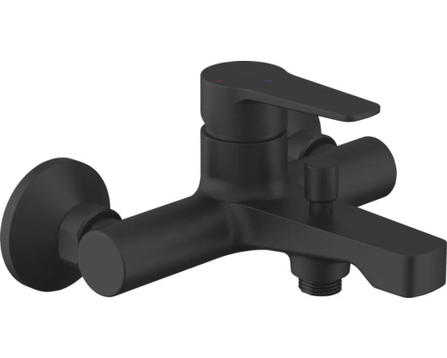 Čierna vaňová batéria do kúpeľne