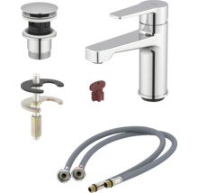 Umývadlová batéria s inštalačným príslušenstvom