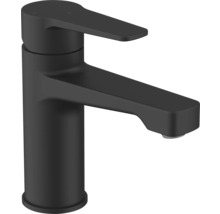 Čierna umývadlová páková batéria