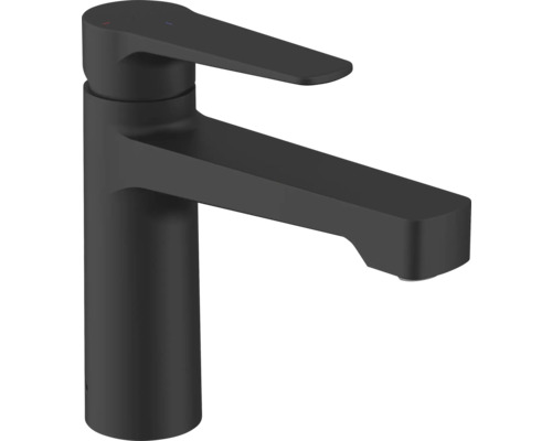 Čierna umývadlová batéria