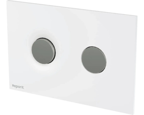 Ovládacie tlačidlo Veporit pre splachovanie toalety s dvoma tlačidlami