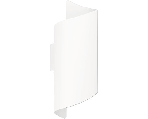 Nástenné svietidlo so zakriveným dizajnom pre nepriame osvetlenie