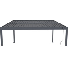 Pergola s lamelovou strechou