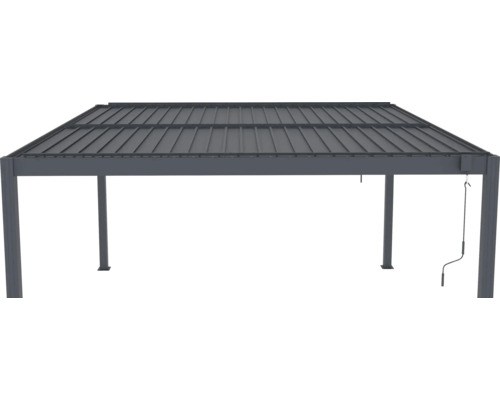 Pergola s lamelovou strechou