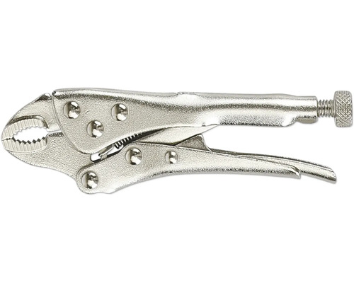 Kovové samosvorné kliešte s nastaviteľnou skrutkou