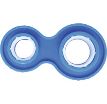 Plastový kľúč na montáž vodovodných batérií s dvoma otvormi