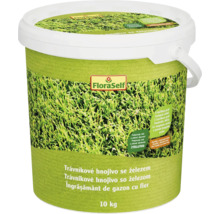 Trávnikové hnojivo so železom vo vedre, 10 kilogramov