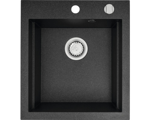 Granitový drez s odtokovou armatúrou