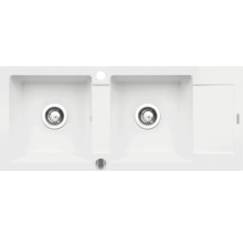 Drez s dvomi vaňami a odkvapkávacou plochou