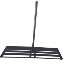 Kovové hrable na lístie s násadou