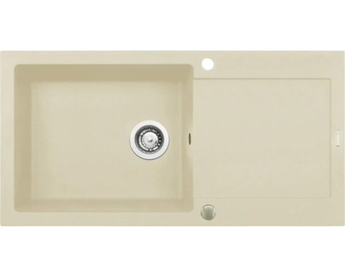 Kamenný drez s odkvapkávacou plochou