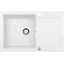 Plastový drez s odkvapkávacou plochou