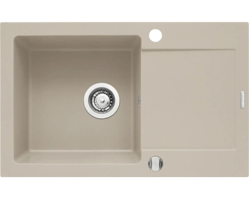 Granitový drez s odkvapkávacou plochou