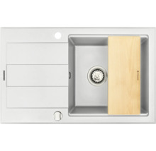 Žulový drez s doskou na krájanie