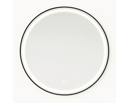 Okrúhle zrkadlo s osvetlením