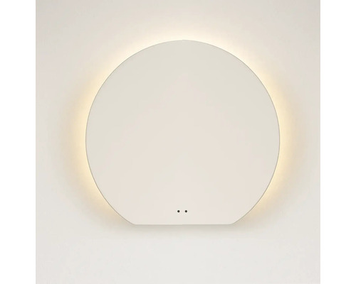 Okrúhle nástenné svietidlo s nepriamym osvetlením