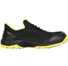 Čierna bezpečnostná obuv Ardon so žltými akcentmi