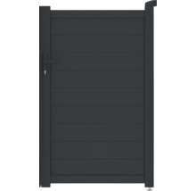 Hliníková záhradná bránka so zámkom