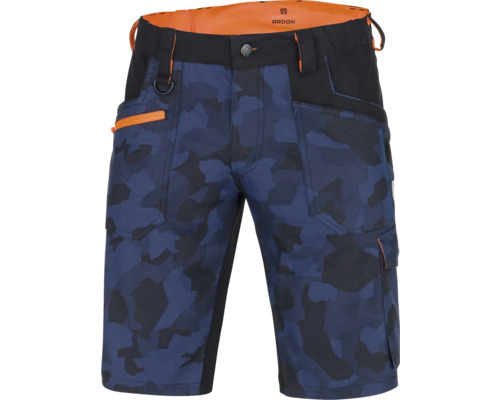 Kraťasy Ardon CREATRON CAMO modrá veľkosť 46 Ardon maskáčové pracovné šortky pre mužov s viacerými vreckami