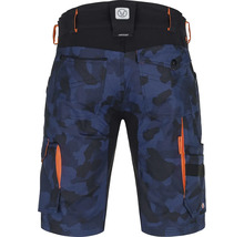 Pracovné šortky Ardon v maskáčovom dizajne zozadu