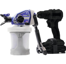 Striekacia pištoľ a vŕtačka